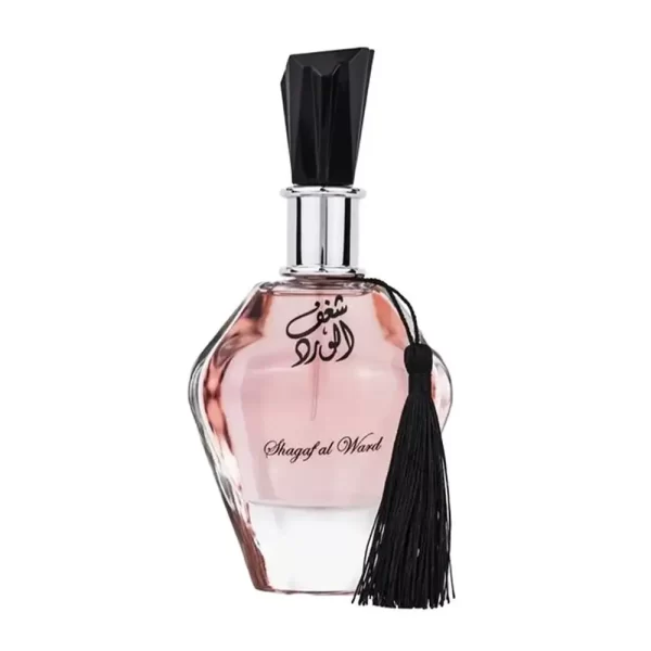 Frasco do perfume árabe Al Wataniah Shagaf Al Ward Frasco do perfume árabe Al Wataniah Shagaf Al Ward