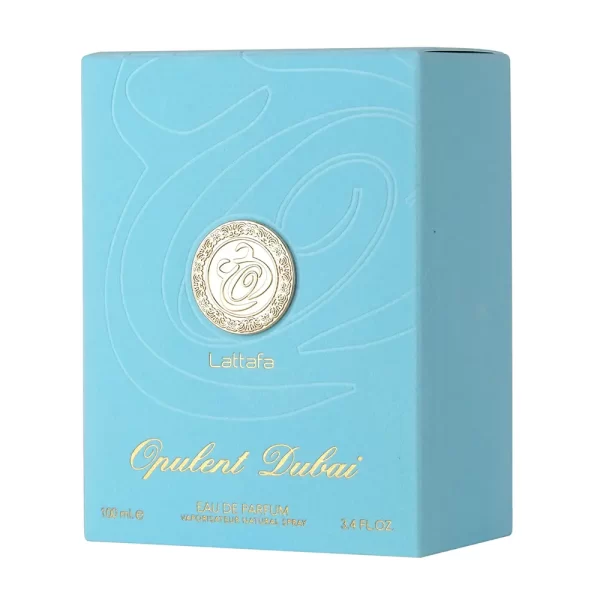embalagem do Perfume Árabe Opulent Dubai