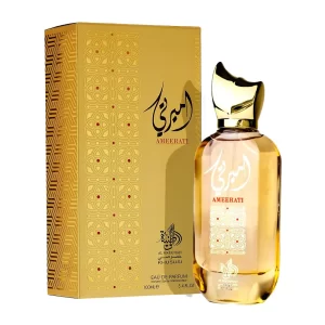 embalagem e frasco do perfume árabe Al Wataniah Ameerati