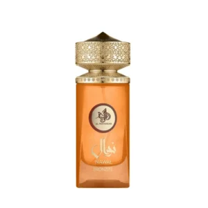 Frasco do perfume Al Wataniah Nawal Bronzite Eau de Parfum 100ml.
