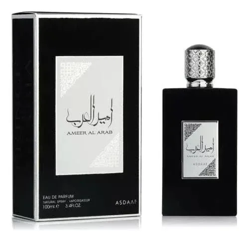 Ameer Al Arab • Frasco e Embalagem Embalagem e frasco do perfume Asdaaf Ameer Al Arab EDP 100ml.