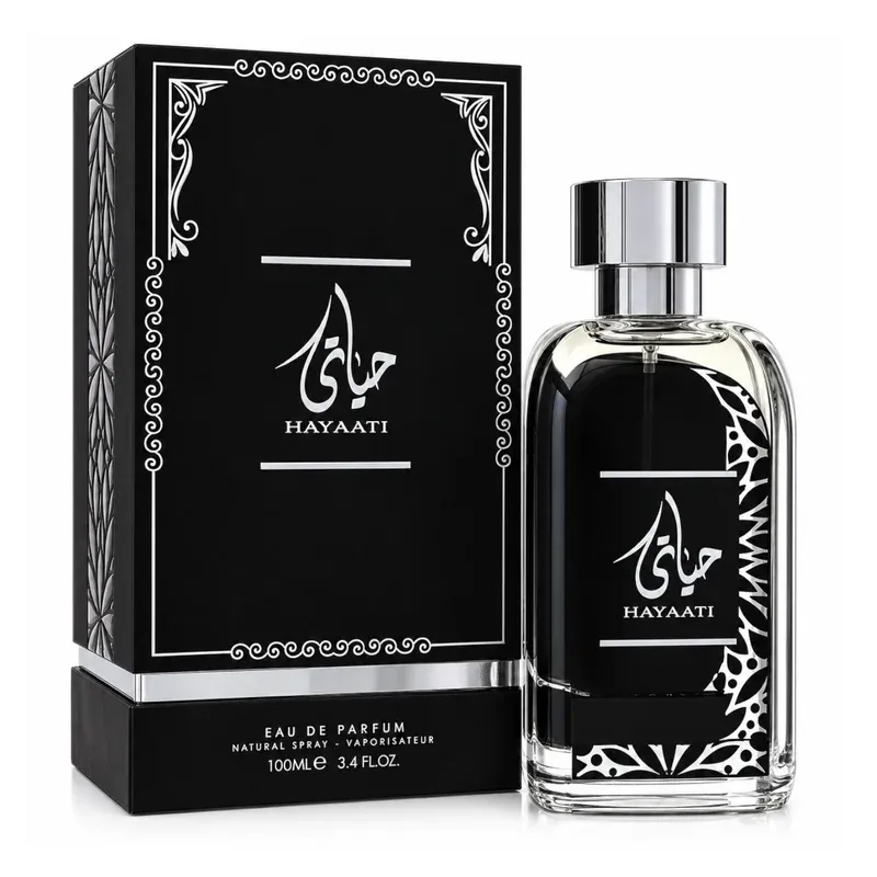 Ard Al Zaafaran Hayaati • Frasco e Embalagem Ard Al Zaafaran Hayaati frasco e embalagem EDP 100ml