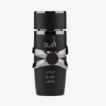 Frasco Lattafa Asad Elixir EDP 100ml masculino oriental amadeirado.