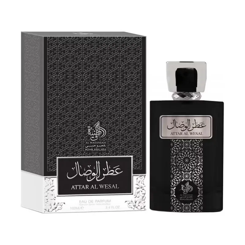 Frasco e embalagem Al Wataniah Attar Al Wesal