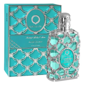 Frasco e embalagem Orientica Azure Fantasy Extrait de Parfum 80ml.
