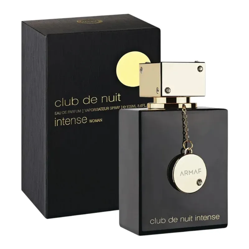 Club de Nuit Intense Woman • Frasco e Embalagem Frasco e embalagem do Armaf Club de Nuit Intense Woman Eau de Parfum 105ml.