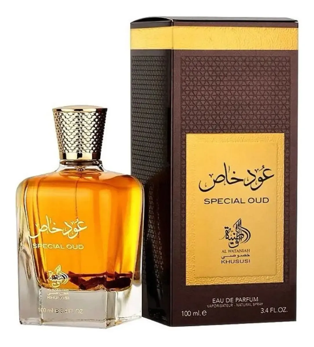Frasco e embalagem Al Wataniah Special Oud