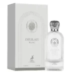 Frasco e embalagem do Maison Alhambra Delilah Blanc
