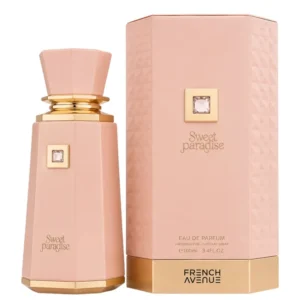 French Avenue Sweet Paradise frasco e embalagem EDP 100ml