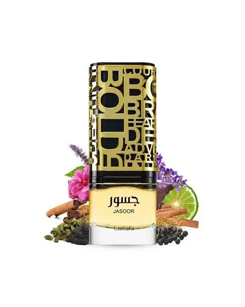 Lattafa Jasoor • 100ml Lattafa Jasoor EDP 100ml perfume masculino aromático especiado