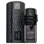 Lattafa Musamam Black Intense frasco e embalagem EDP 100ml