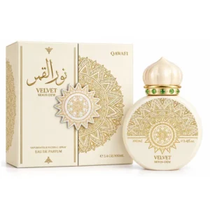 QAWAFI Velvet Moon-Dew frasco e embalagem 100ml
