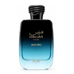 Frasco do perfume Rasasi Hawas Malibu Eau de Parfum 100ml.