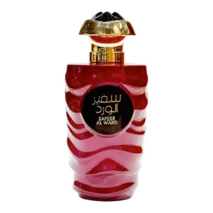 Frasco do perfume Ard Al Zaafaran Safeer Al Ward EDP 100ml.