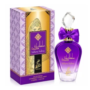 Sahari Sultana Halima frasco e embalagem EDP 100ml